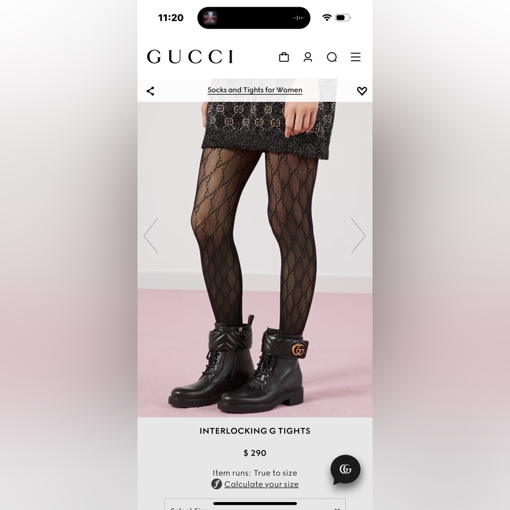 NWT Gucci tights